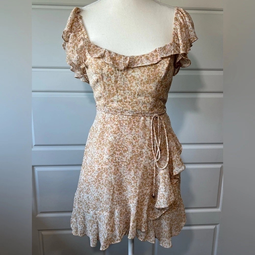 Floral Ruffle Dress